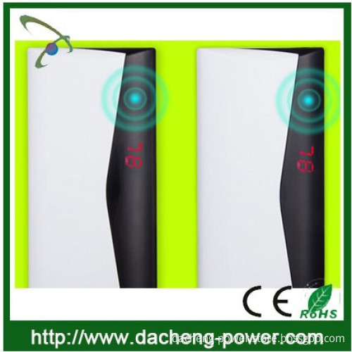 Newly design touch screen power bank 12000mAH with LED digital display